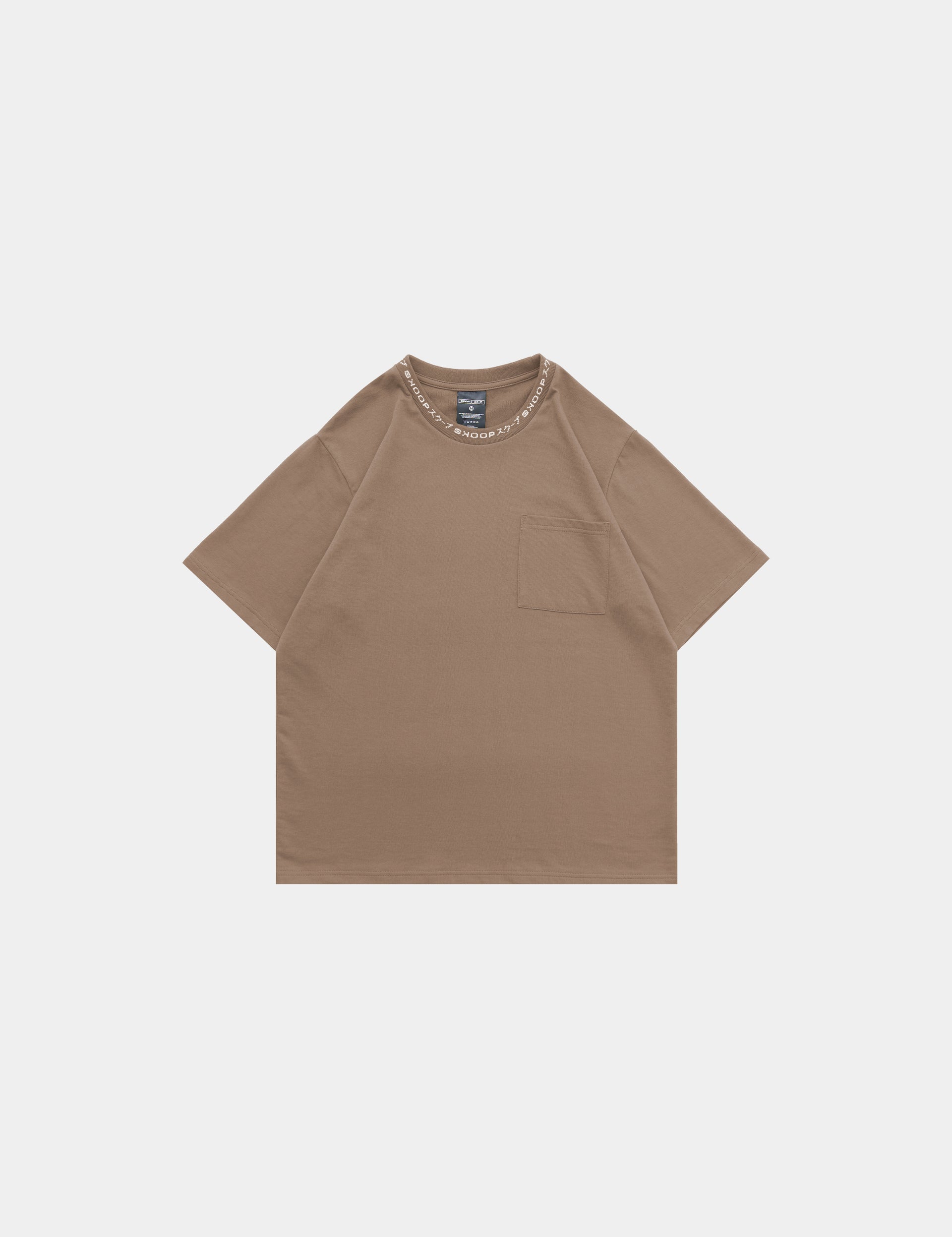 BASIKS Box Tee Taupe