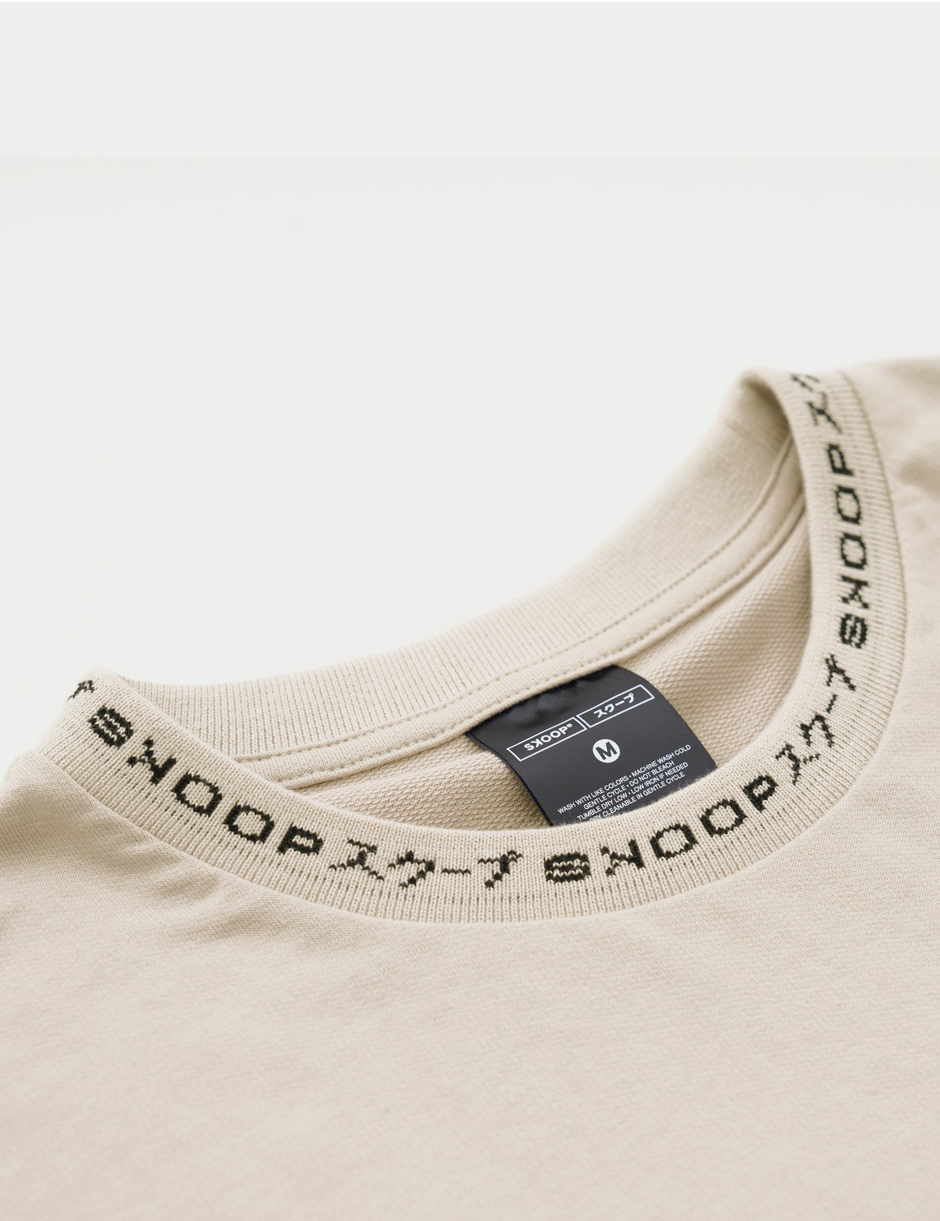 BASIKS Box Tee Meringue