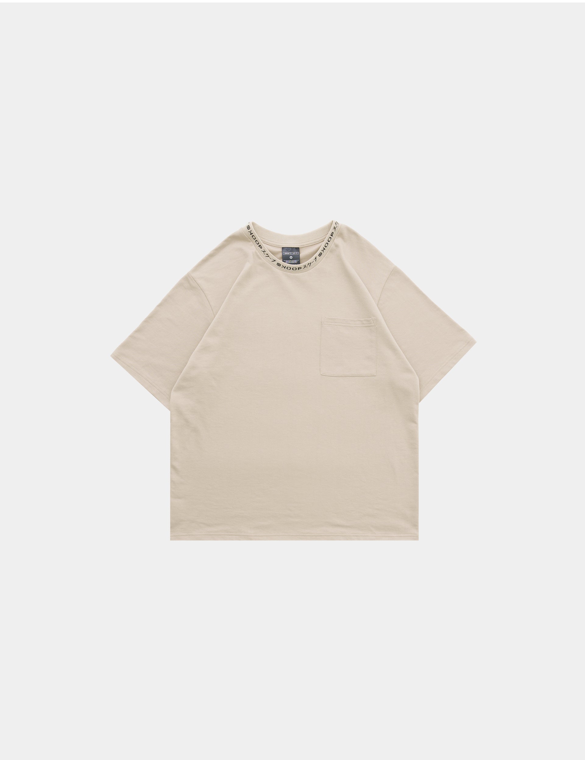 BASIKS Box Tee Meringue