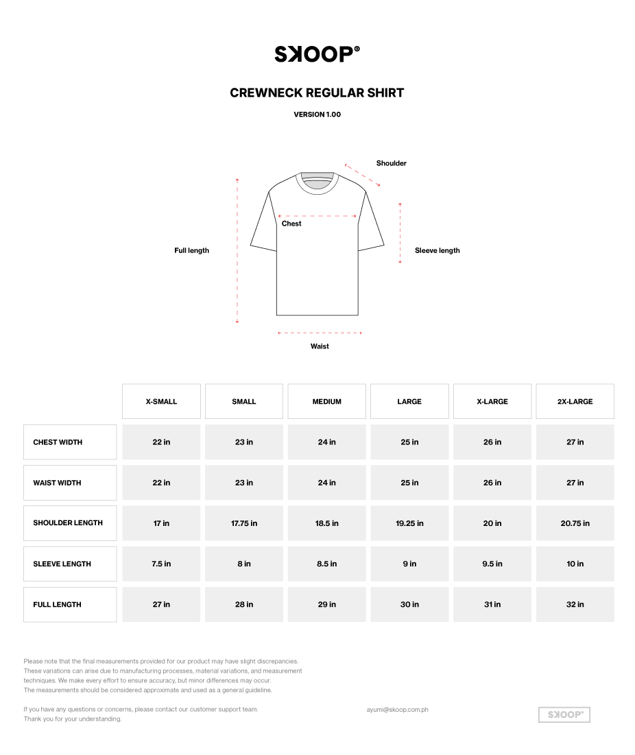 SKOOP® Daruma Creed Shirt Milk White - SKOOP Kommunity