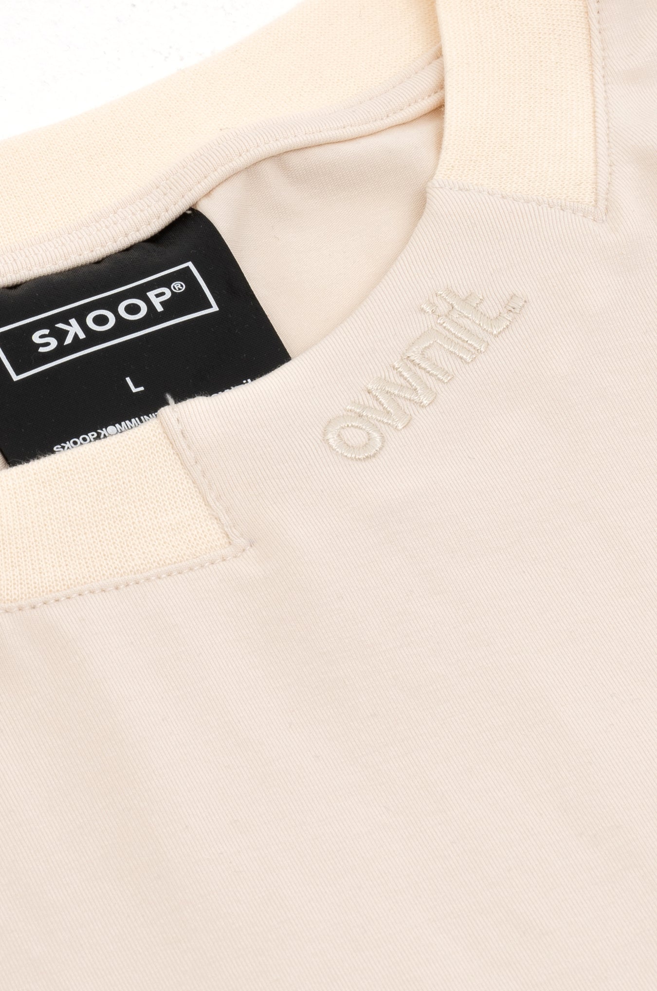 SKOOP® Basiks Crew Neck Shirt Acid Bone - SKOOP Kommunity