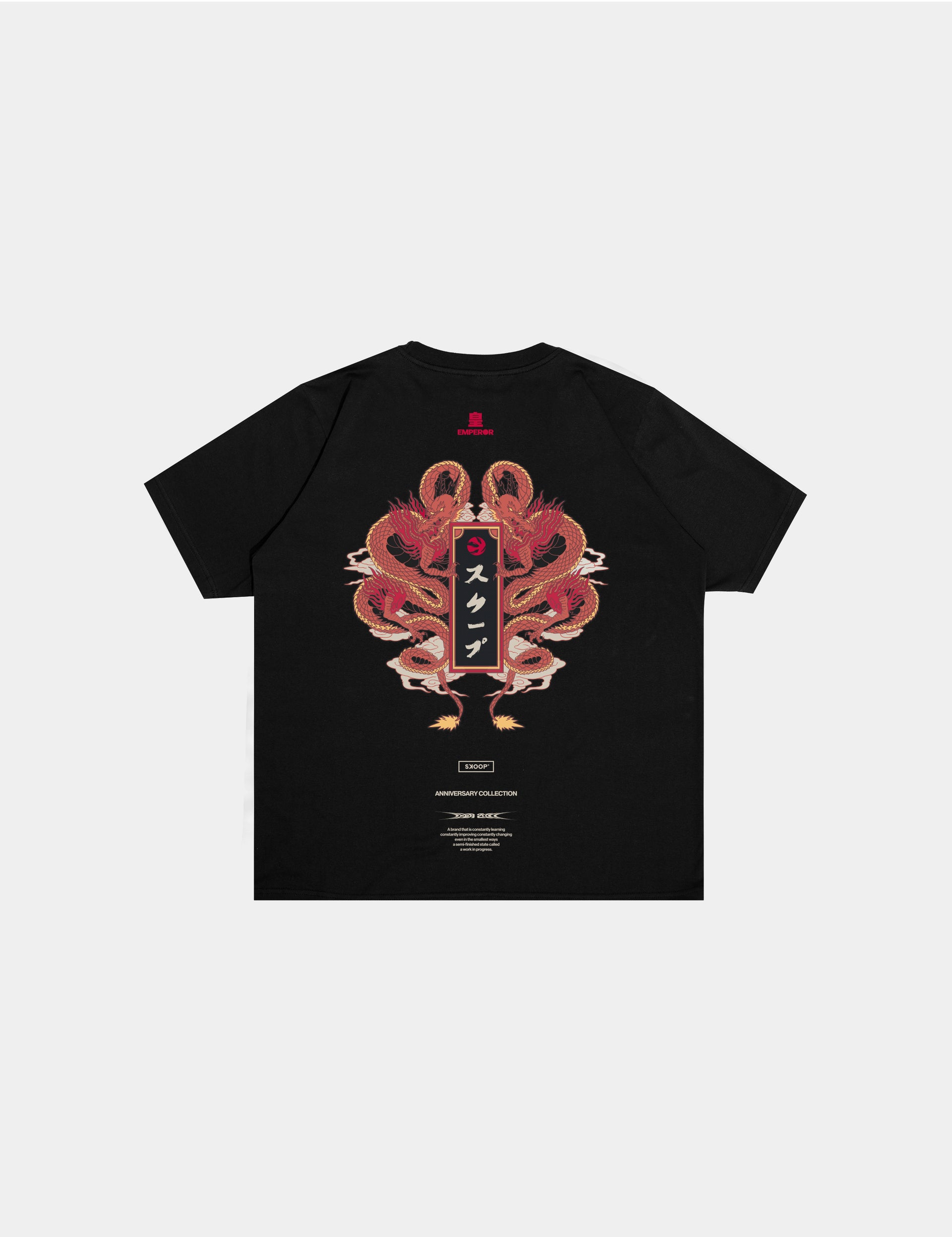 SKOOP® Crewneck Shirt Emperor Black