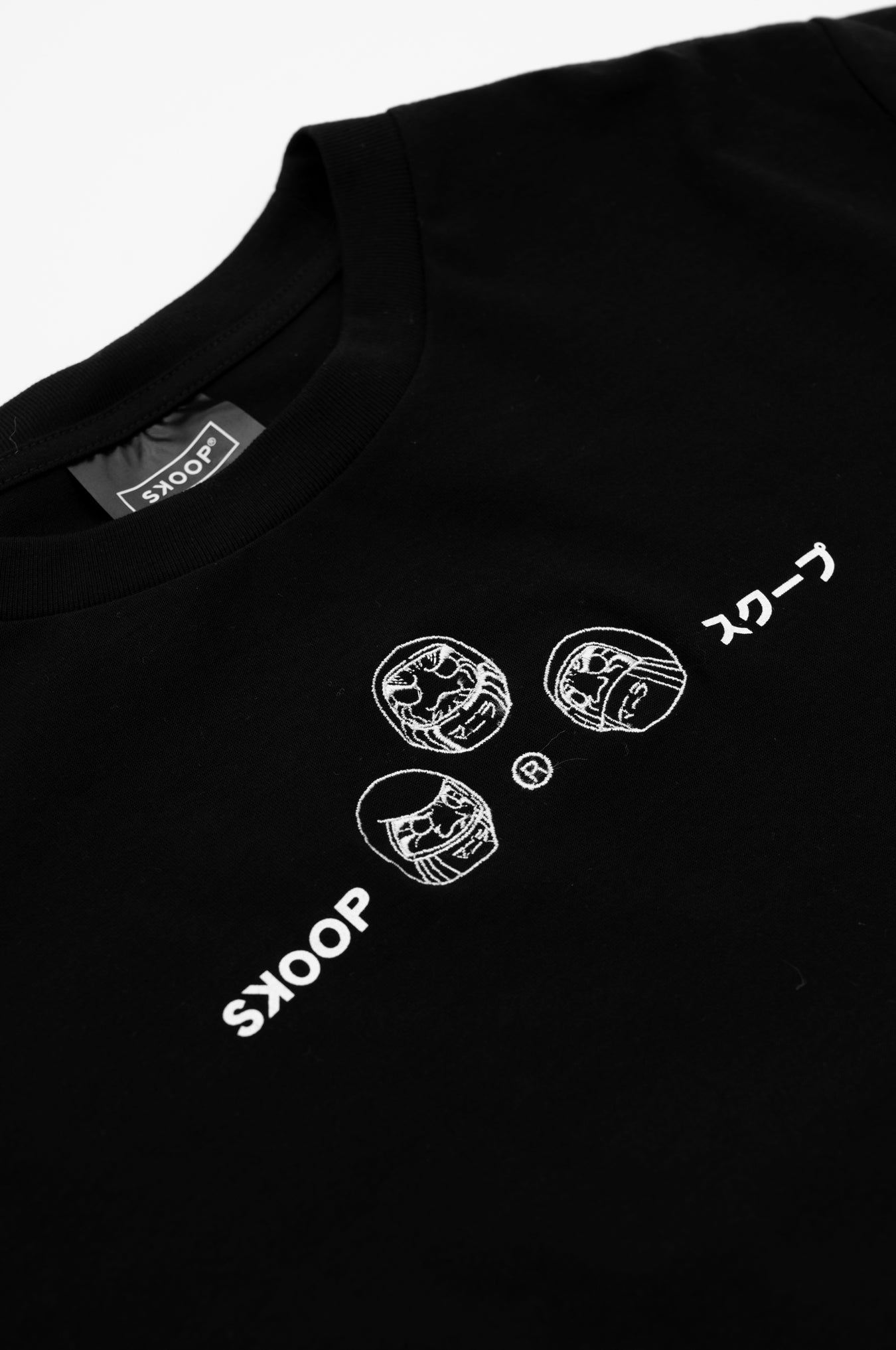 SKOOP® Daruma Creed Shirt Black - SKOOP Kommunity