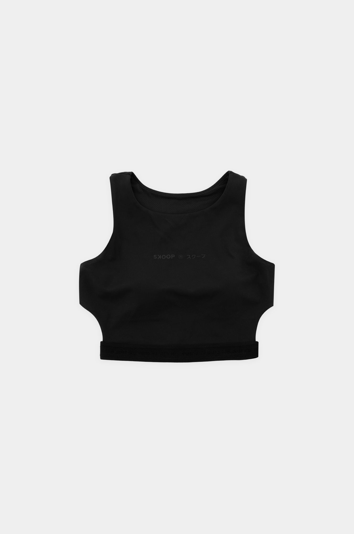 SKOOP® Nero Lightweight Sports Bra Onyx - SKOOP Kommunity