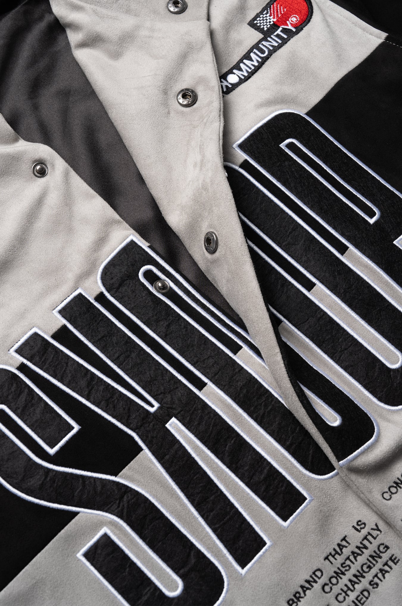 SKOOP® RT Suede Race Jacket Core Gray - SKOOP Kommunity
