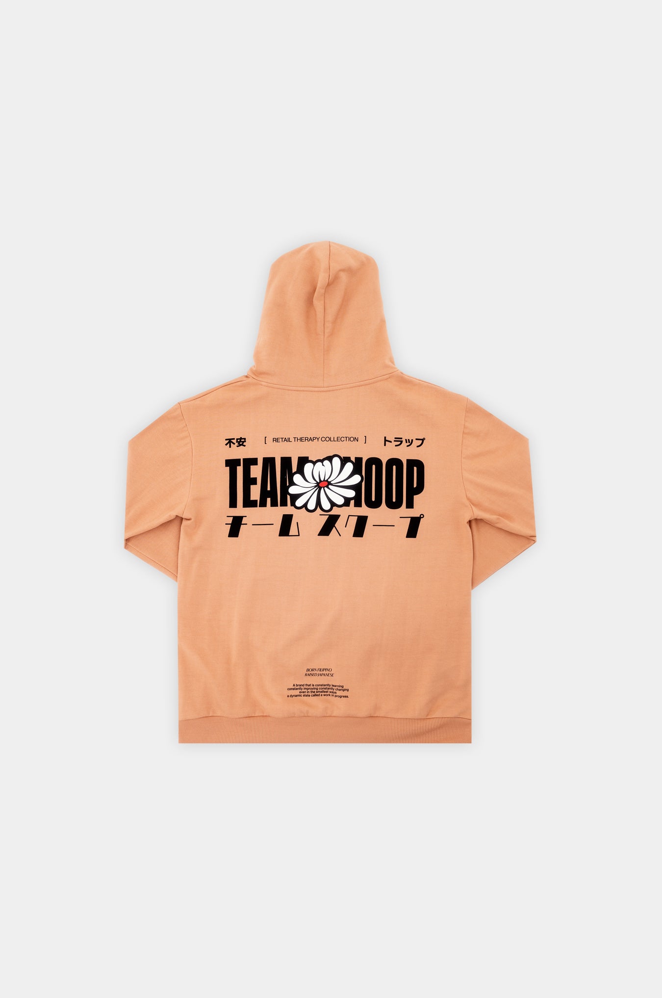 SKOOP® Retail Therapy Team Skoop Hoodie Tan - SKOOP Kommunity