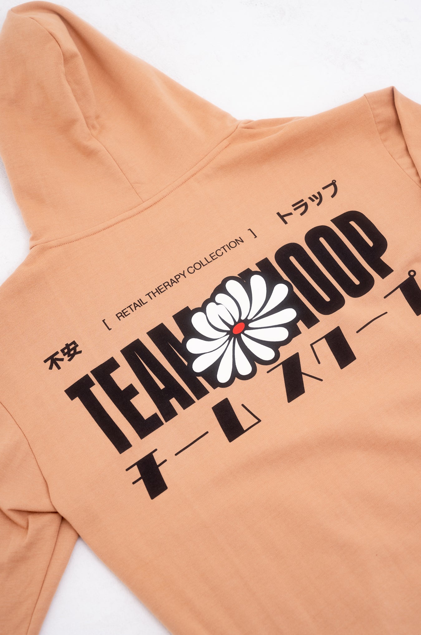 SKOOP® Retail Therapy Team Skoop Hoodie Tan - SKOOP Kommunity