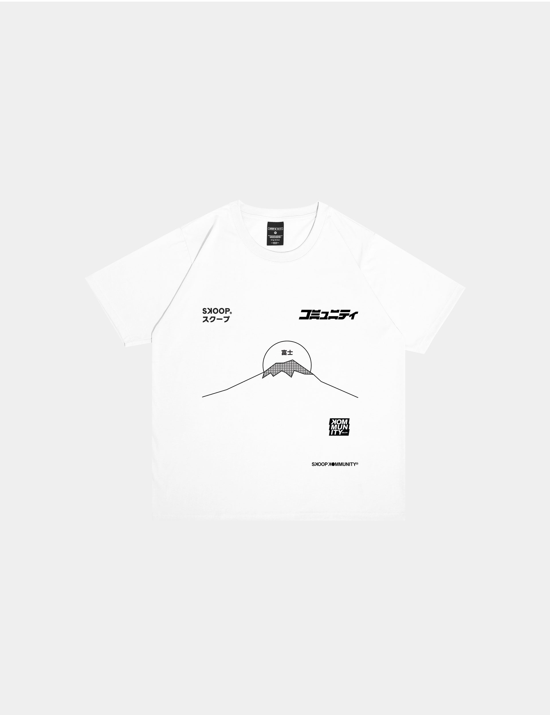 SKOOP® Crewneck Shirt SKP KMNTY 2024 White