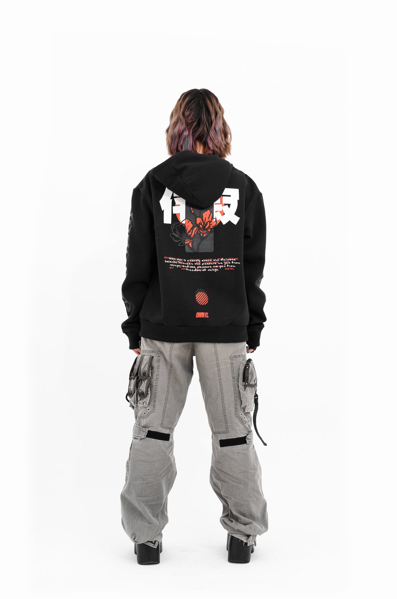 SKOOP® Wabi Sabi Hoodie Black - SKOOP Kommunity