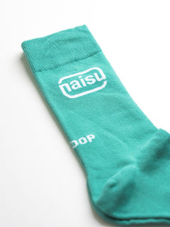 JERZY2K Teal Naisu Graphic Socks - SKOOP