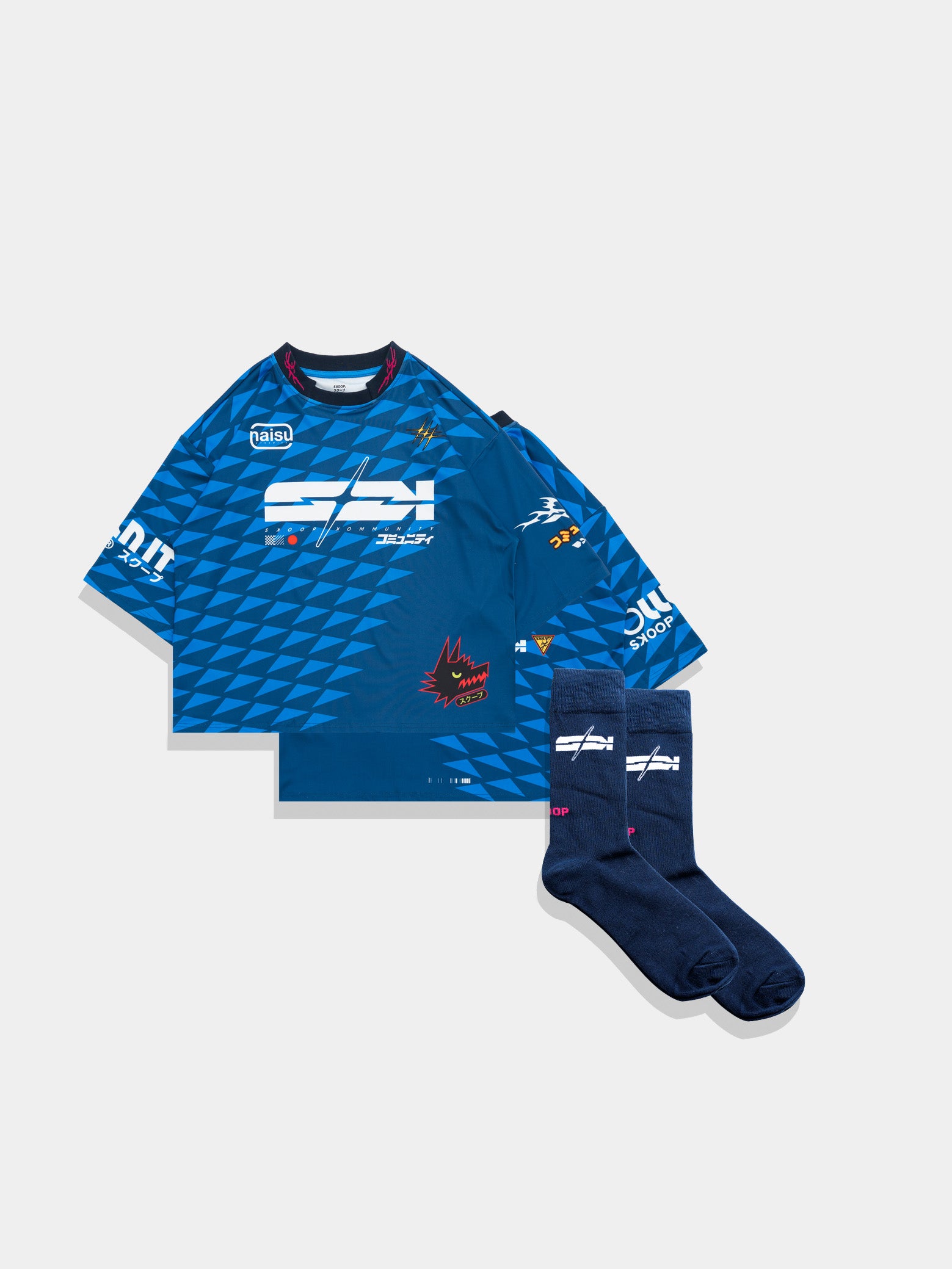 JERZY2K Tilted + Navy Blue