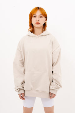 SKOOP® Basiks Bone White Hoodie - SKOOP