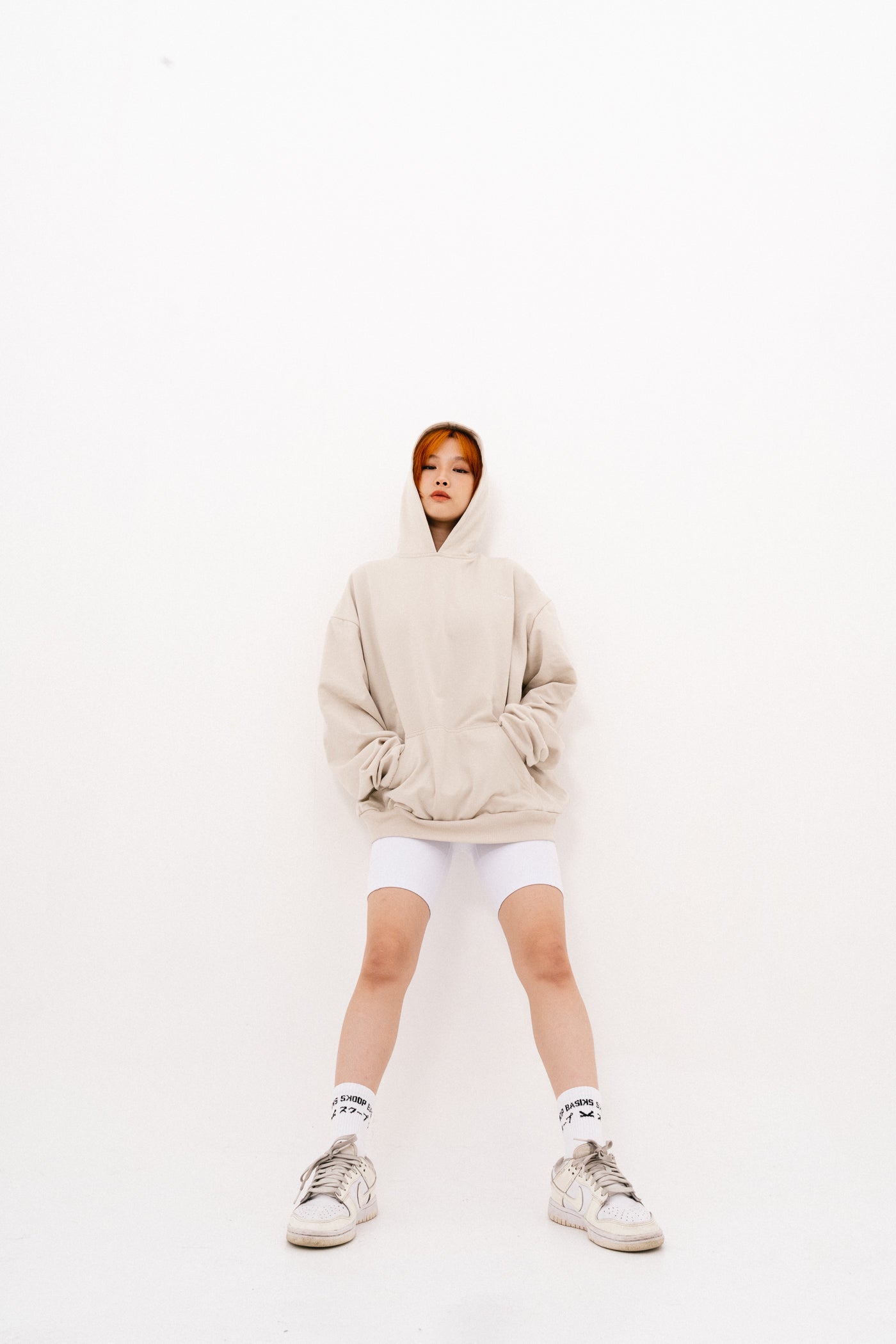 SKOOP® Basiks Bone White Hoodie - SKOOP