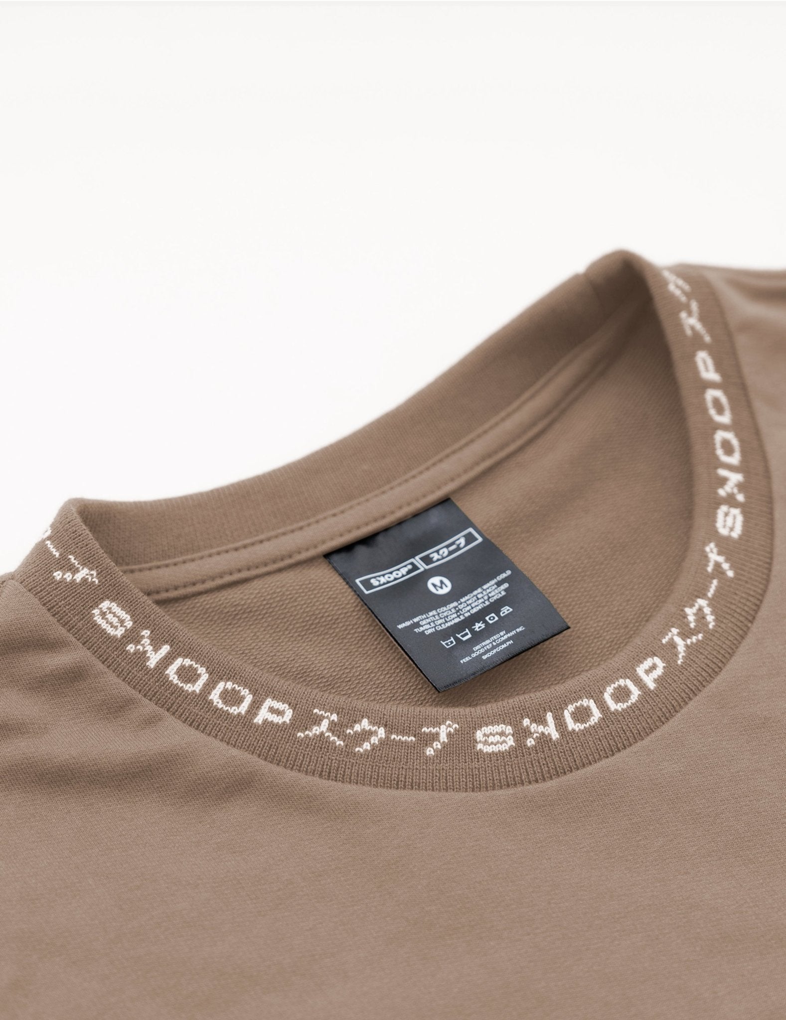 BASIKS Box Tee Taupe - SKOOP