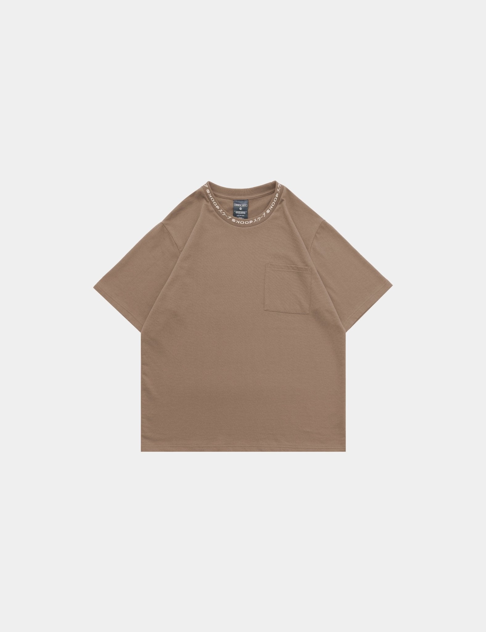 BASIKS Box Tee Taupe - SKOOP