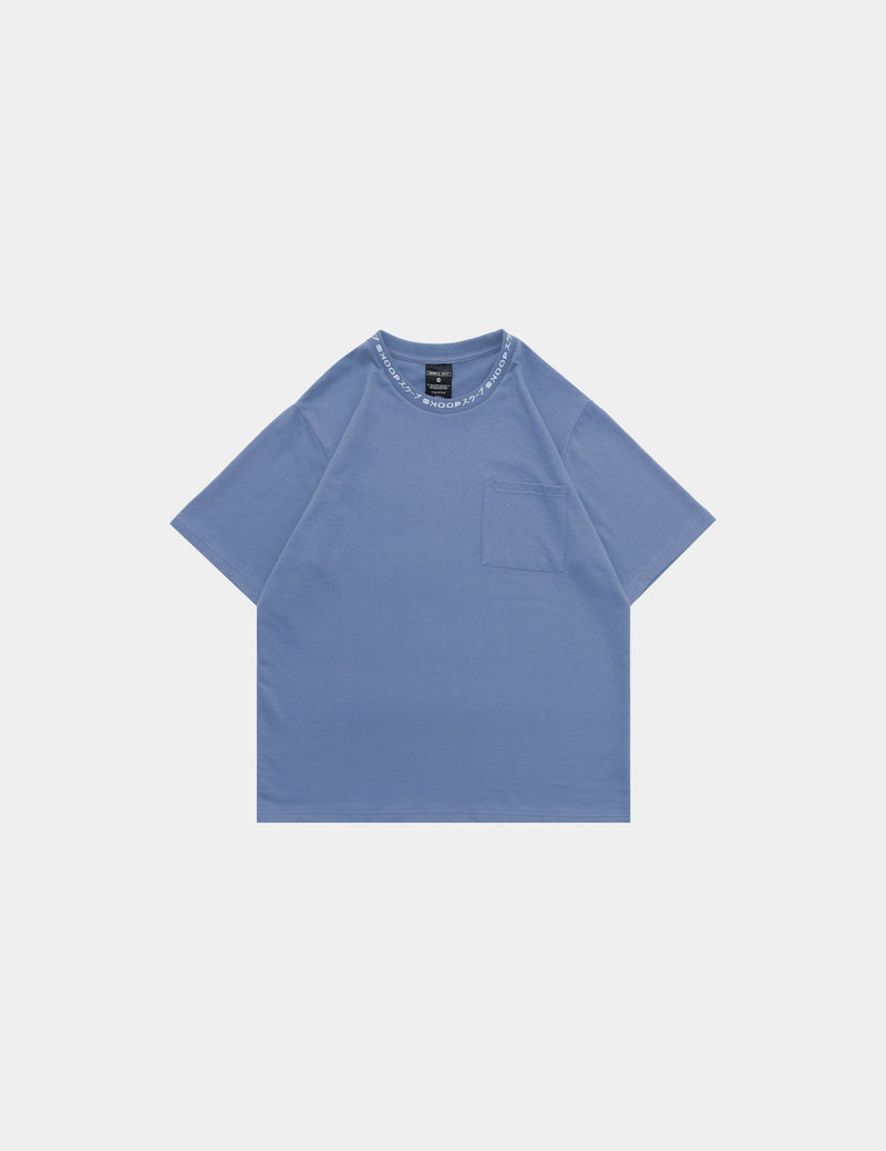 BASIKS Box Tee Ice Blue - SKOOP