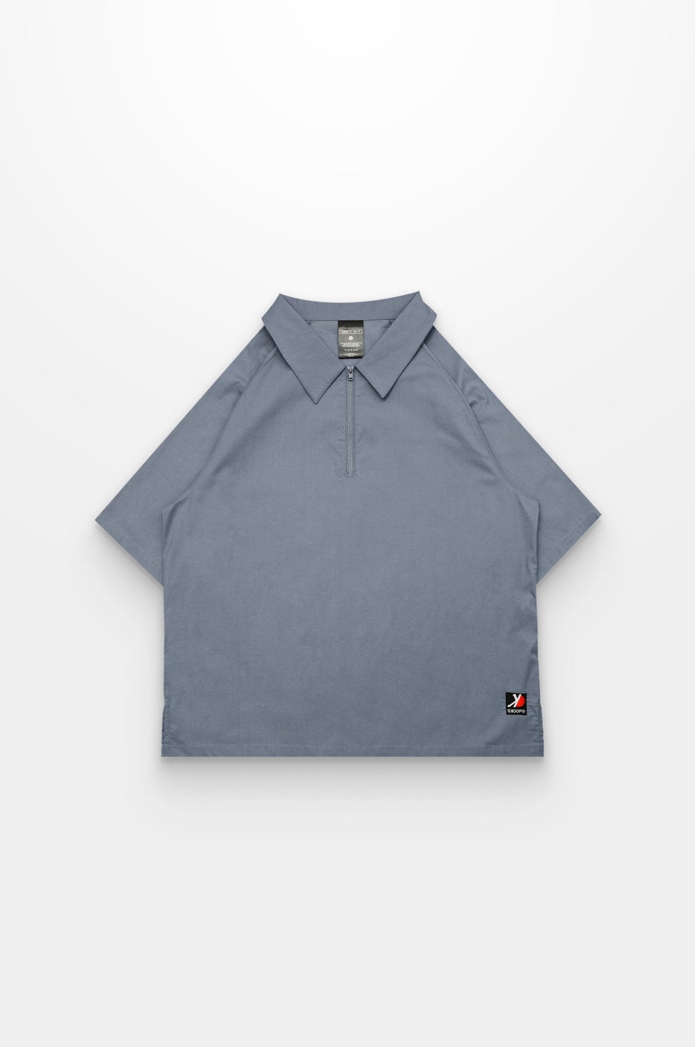 SKOOP® Basiks Half Zip Top Gargoyle - SKOOP