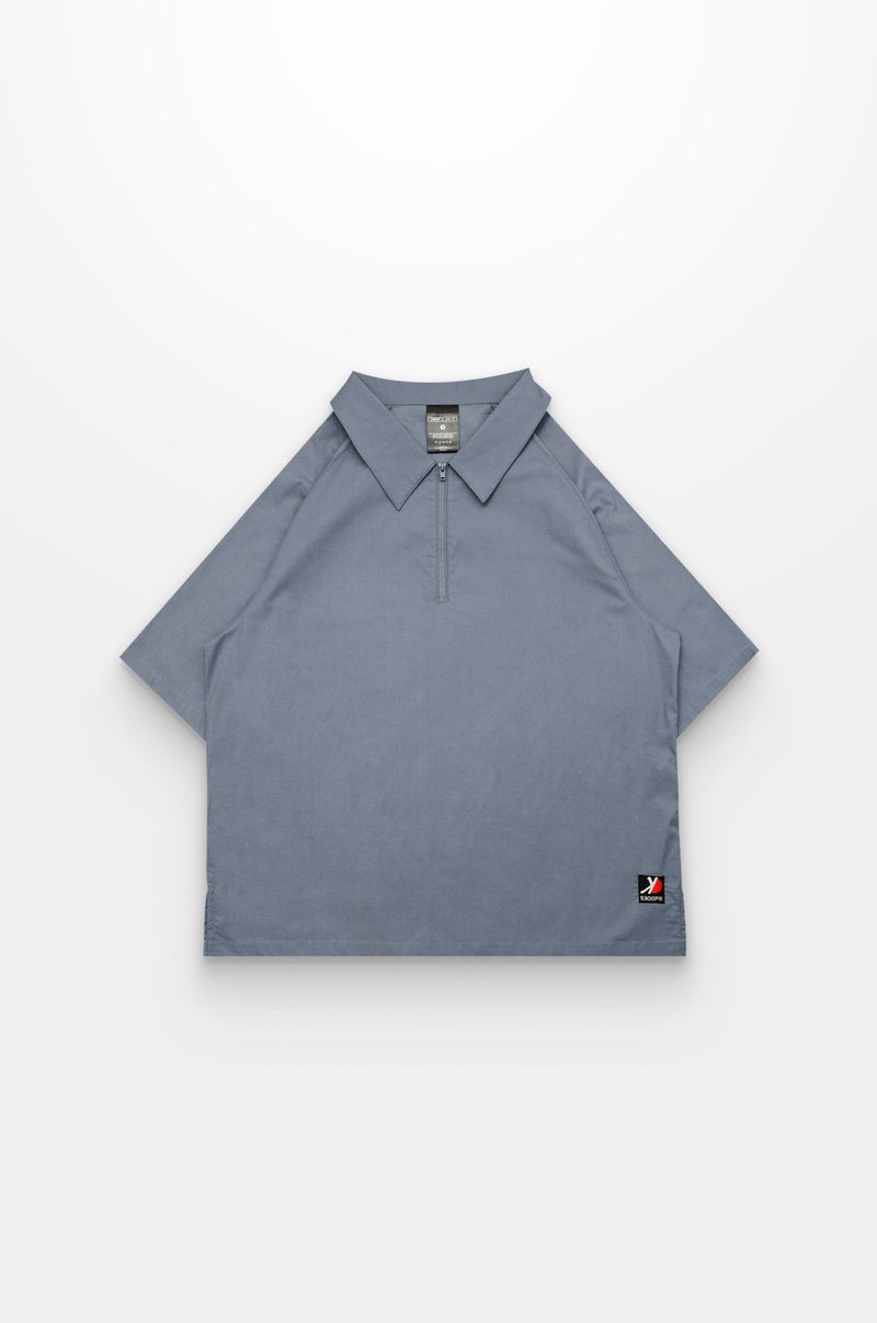 SKOOP® Basiks Half Zip Top Gargoyle - SKOOP
