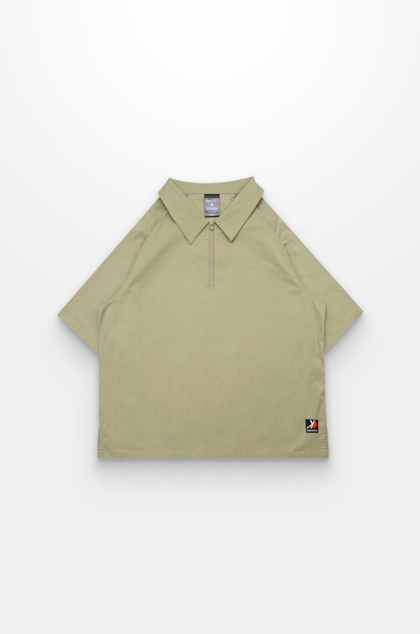 SKOOP® Basiks Half Zip Top Ivy - SKOOP