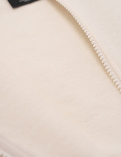 SKOOP® Basiks Oversized Zip Up Hoodie Bone White - SKOOP