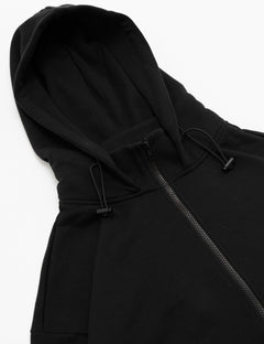 SKOOP® Basiks Oversized Zip Up Hoodie Onyx - SKOOP
