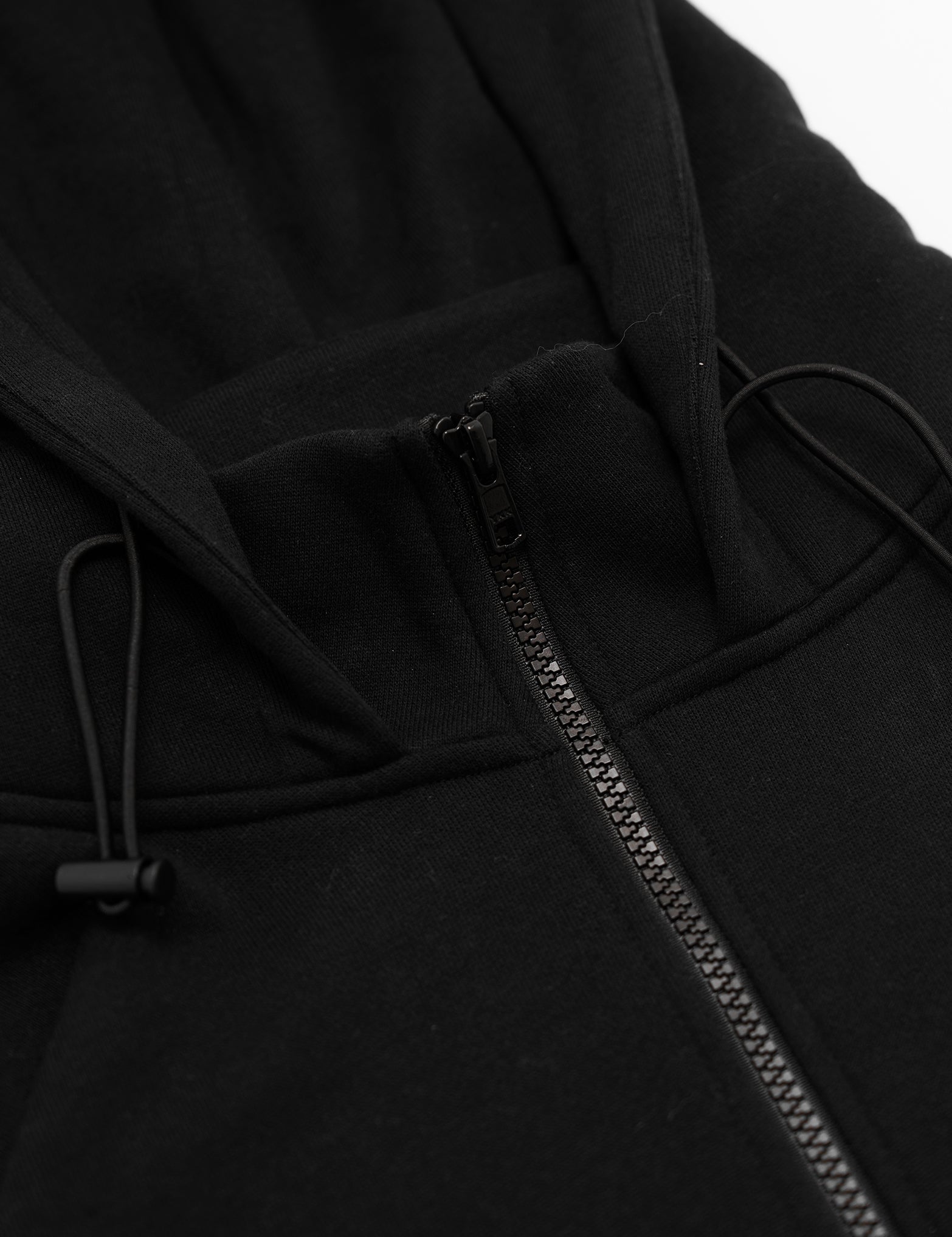 SKOOP® Basiks Oversized Zip Up Hoodie Onyx - SKOOP