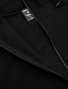 SKOOP® Basiks Oversized Zip Up Hoodie Onyx - SKOOP