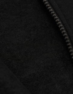 SKOOP® Basiks Oversized Zip Up Hoodie Onyx - SKOOP