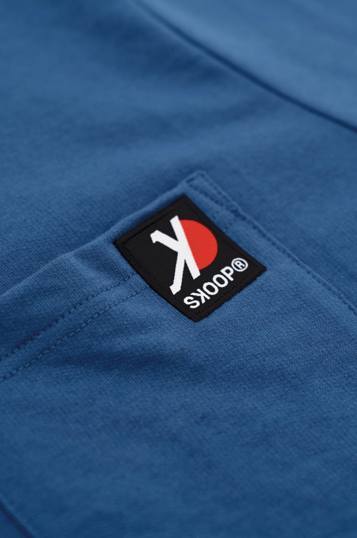 SKOOP® Basiks Pocket Shirt Lis Azul - SKOOP
