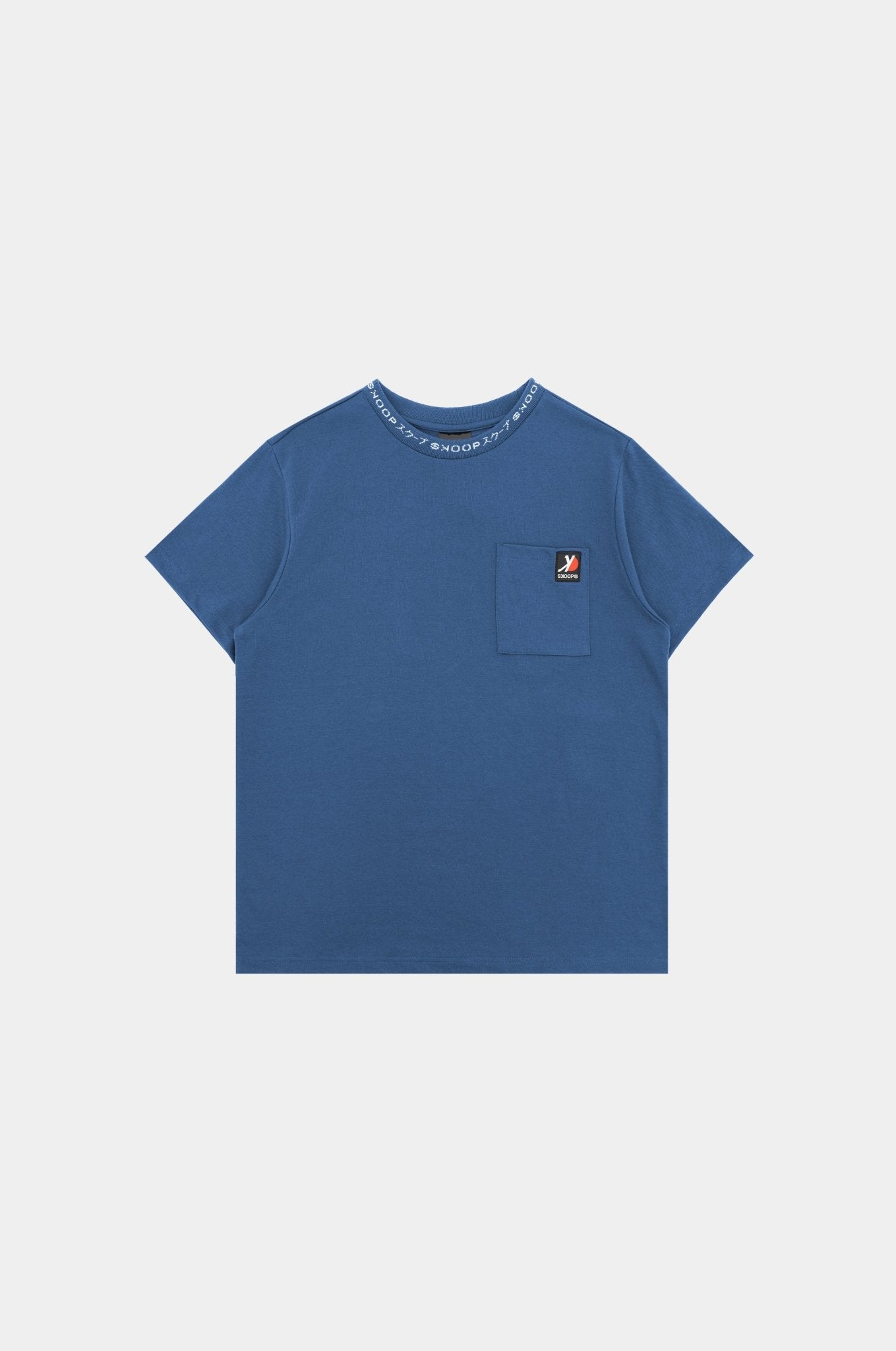 SKOOP® Basiks Pocket Shirt Lis Azul - SKOOP