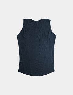 BASIKS Men's Ribbed Tank Top Black Pearl - SKOOP