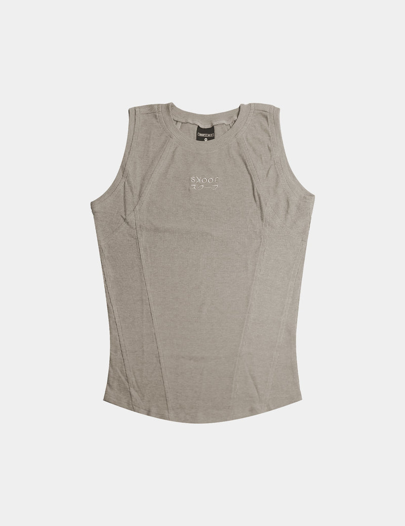 🎁 MEN TANK TOP Bone Ash - SKOOP