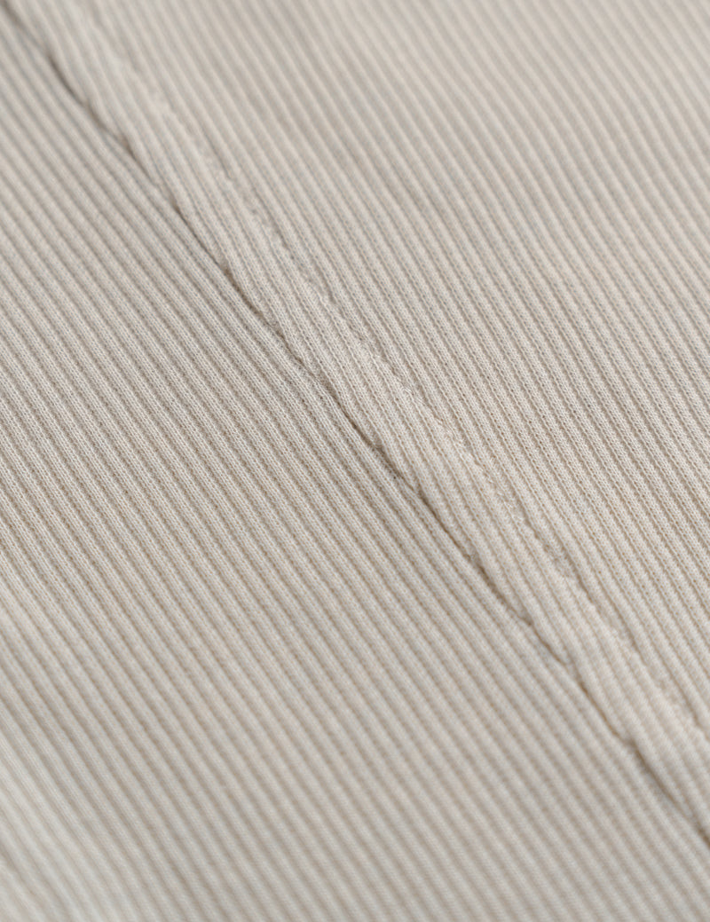 BASIKS Men's Ribbed Tank Top Bone Ash - SKOOP