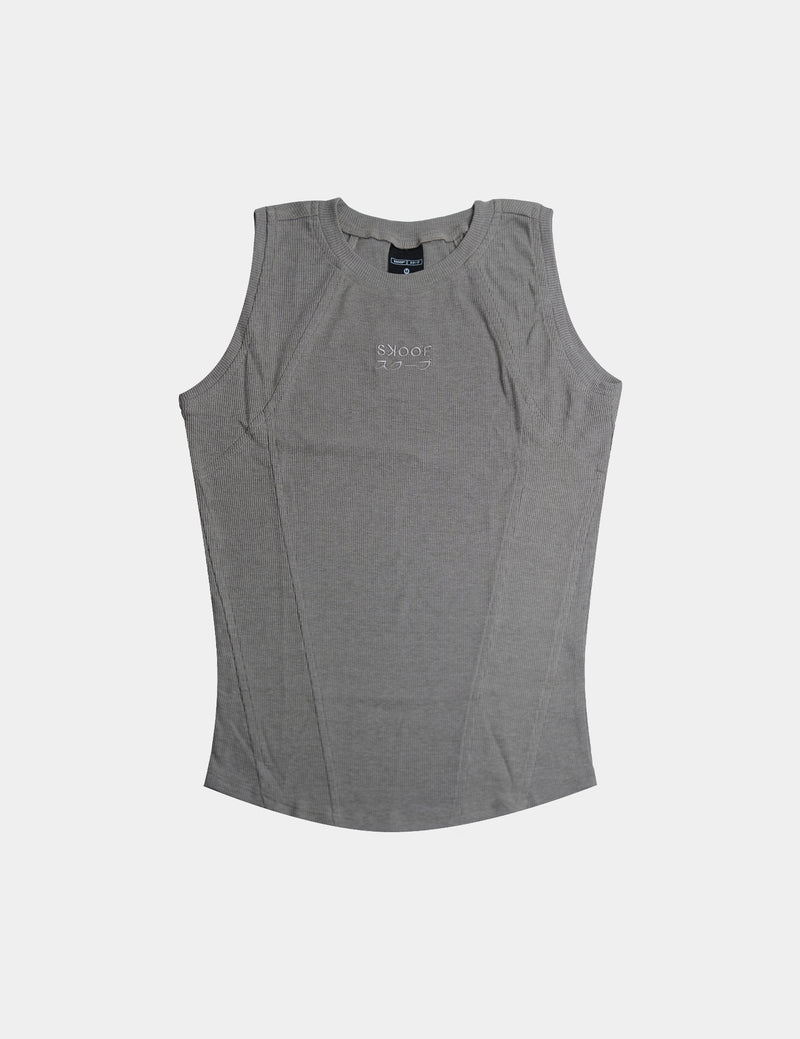 BASIKS Men's Ribbed Tank Top Calypso - SKOOP