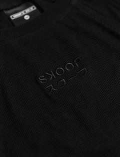 BASIKS Men's Ribbed Tank Top Noir - SKOOP