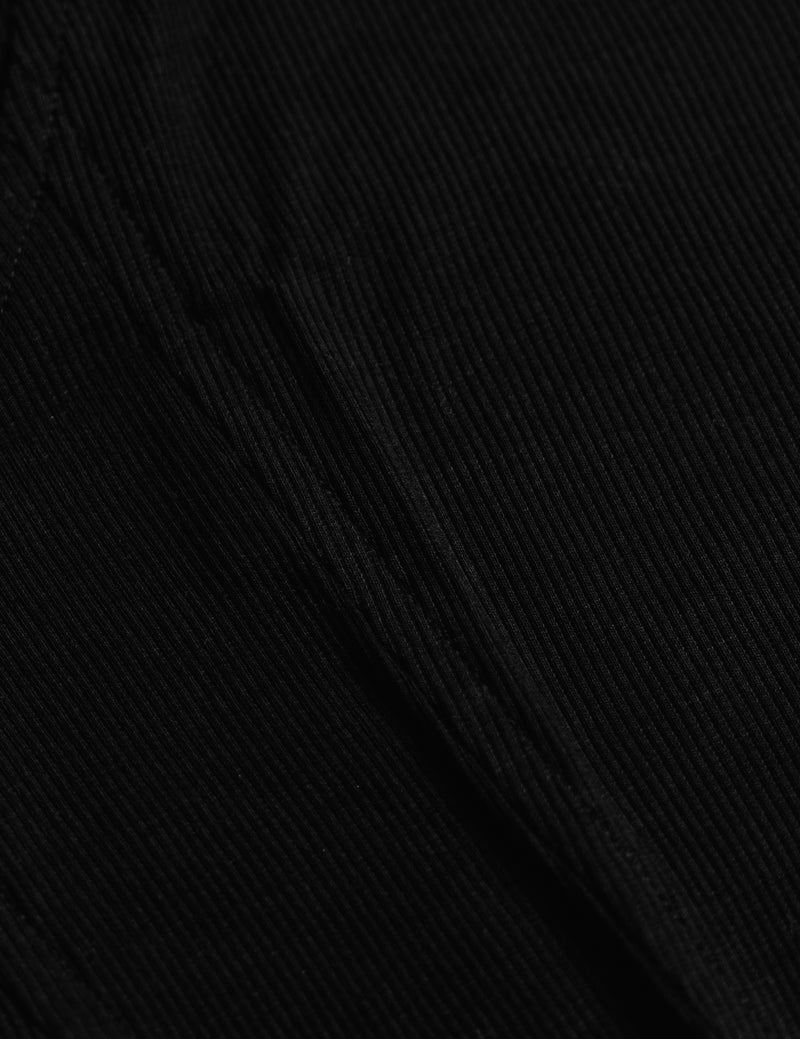 BASIKS Men's Ribbed Tank Top Noir - SKOOP