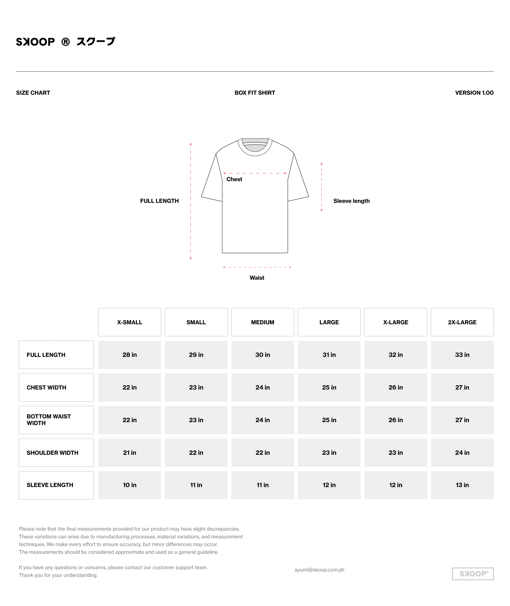 SKOOP® Debossed Box Tee Iron Slate - SKOOP