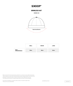 SKOOP® Brimless Cap Black - SKOOP