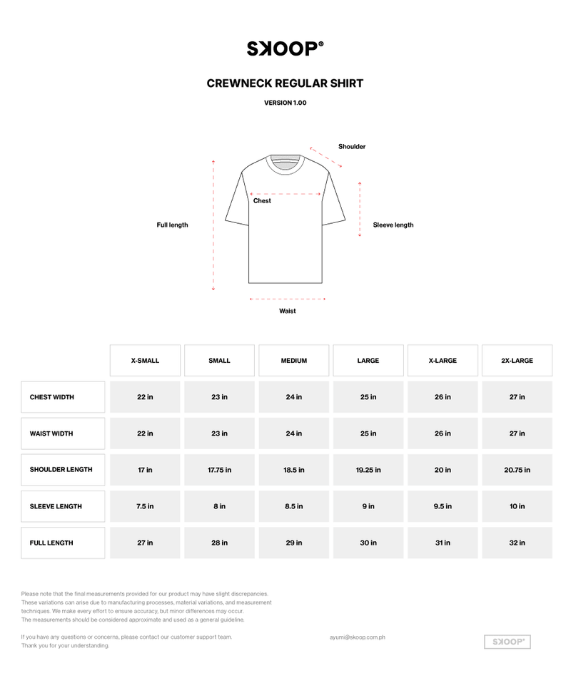 SKOOP® Daruma Creed Shirt Black - SKOOP