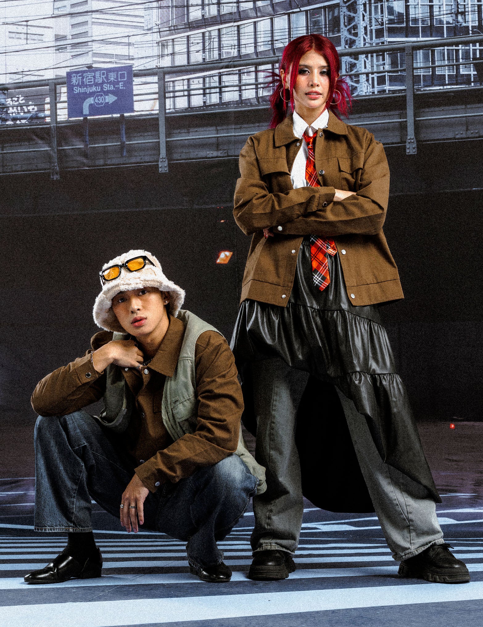 BASIKS Work Jacket Woods Brown