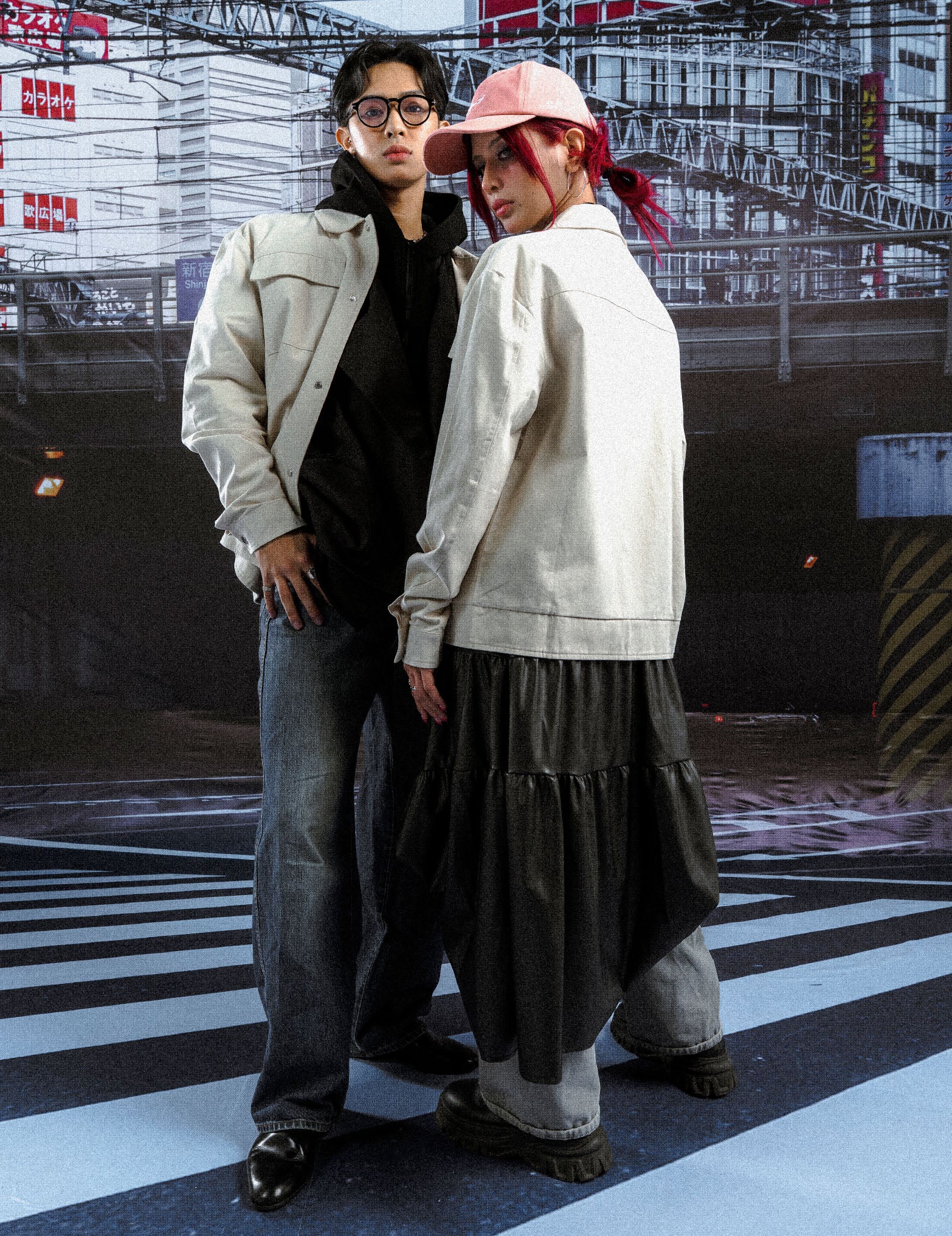 BASIKS Work Jacket Stark Cream