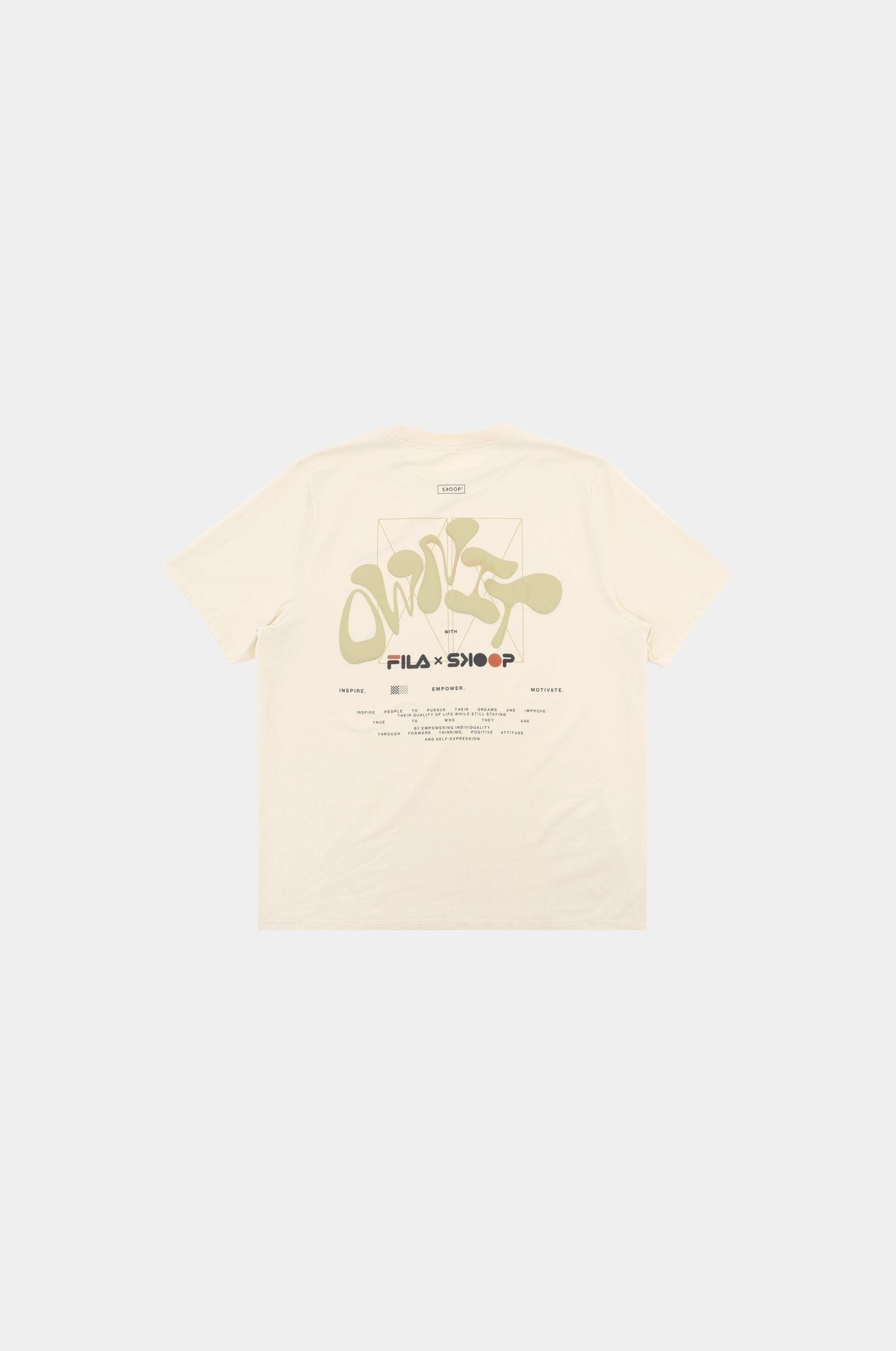 SKOOP® FILA Own It Shirt Cream - SKOOP