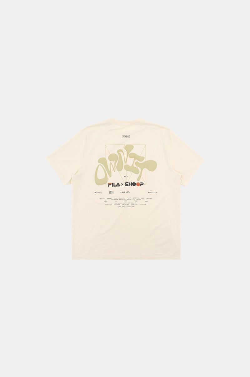 SKOOP® FILA Own It Shirt Cream - SKOOP