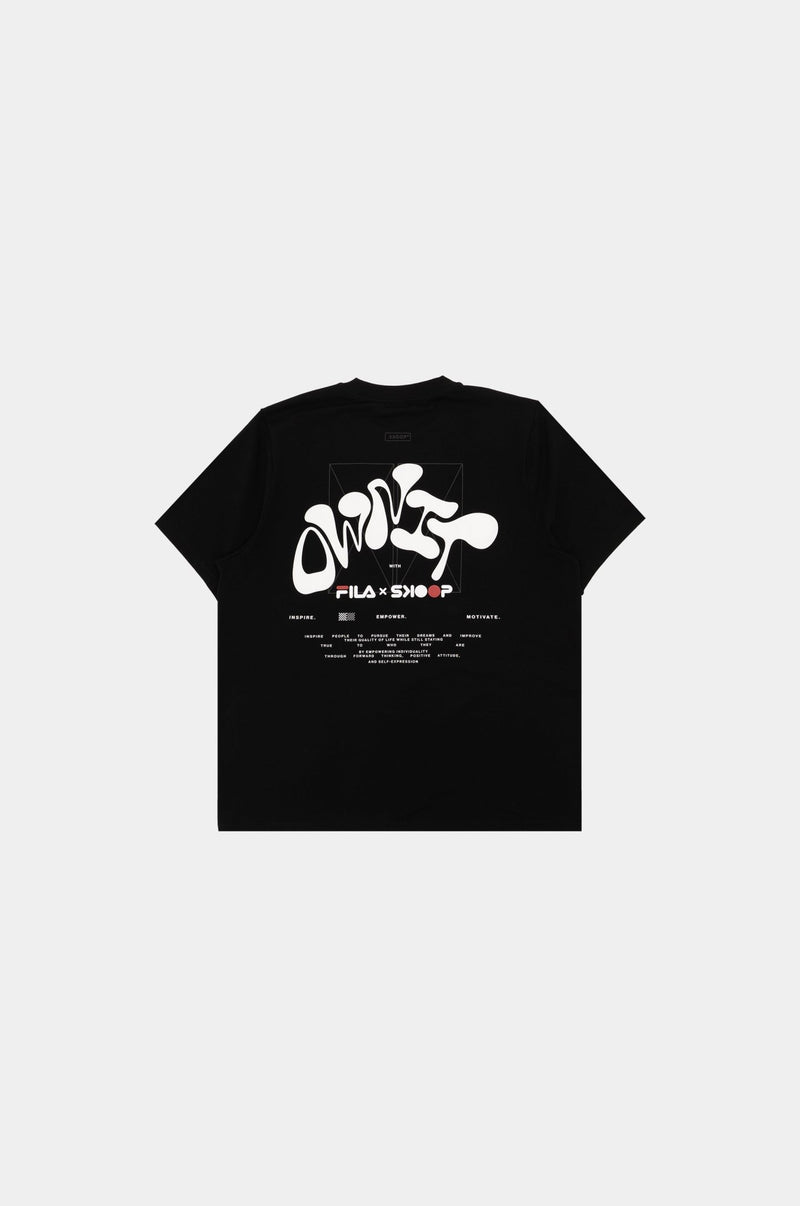 SKOOP® FILA Own It Shirt Black - SKOOP