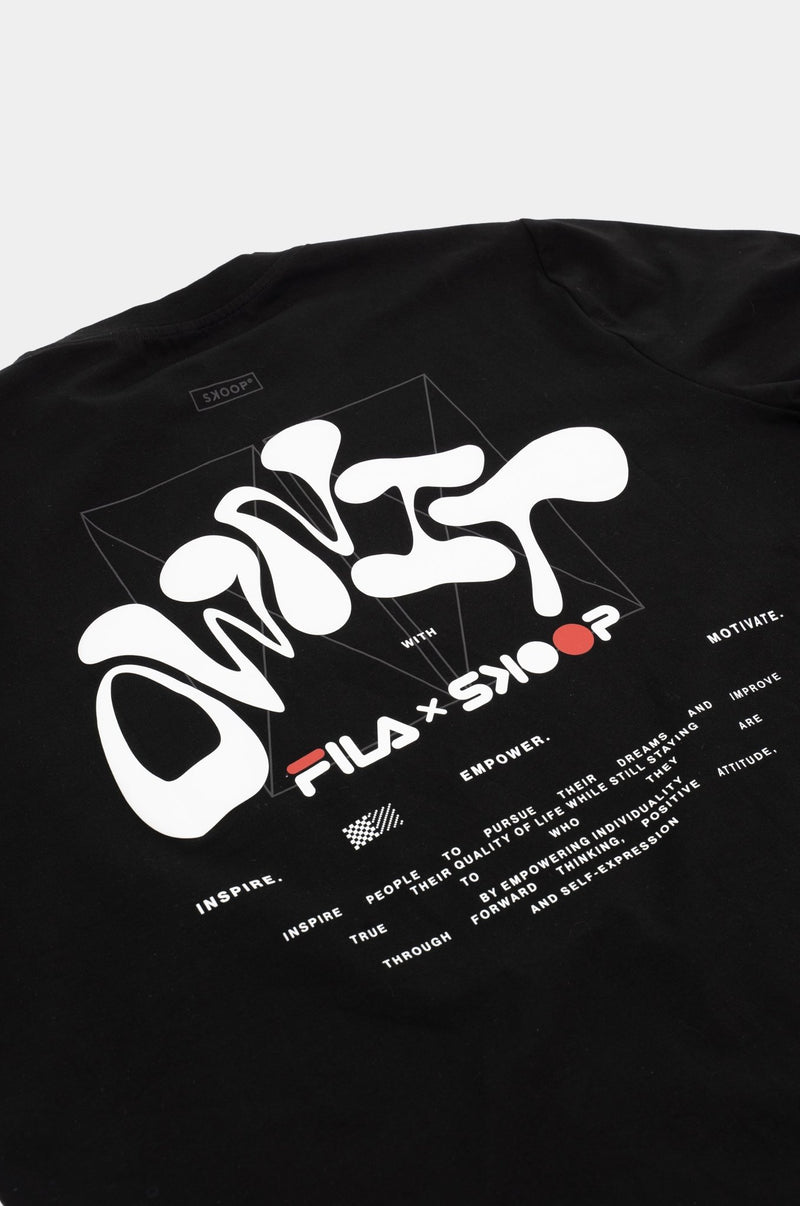 SKOOP® FILA Own It Shirt Black - SKOOP