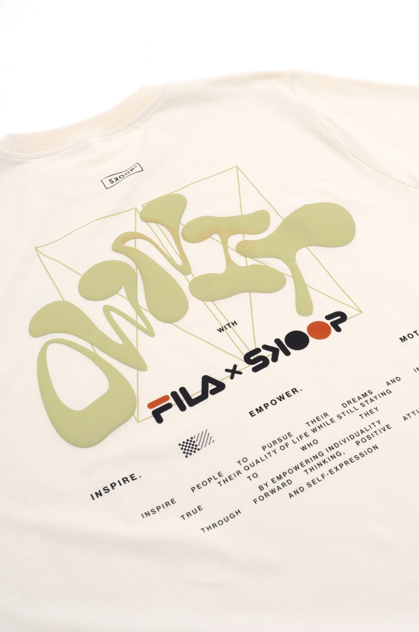SKOOP® FILA Own It Shirt Cream - SKOOP