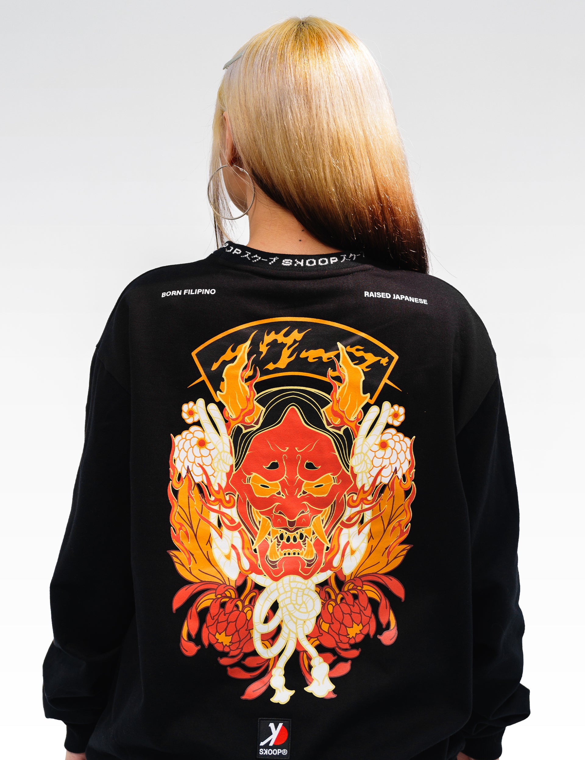 SKOOP® Sweater Hannya Black