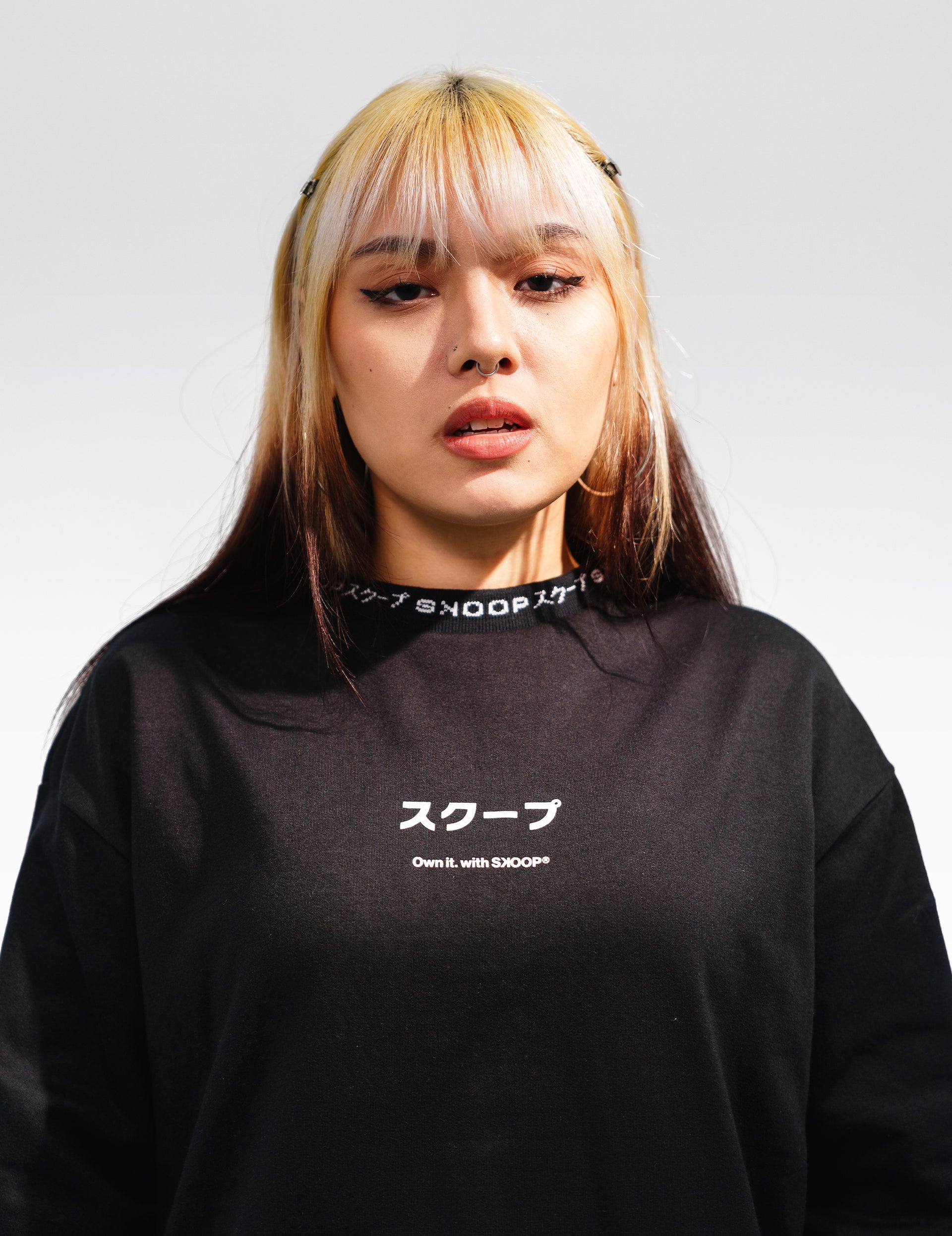 SKOOP® Sweater Hannya Black