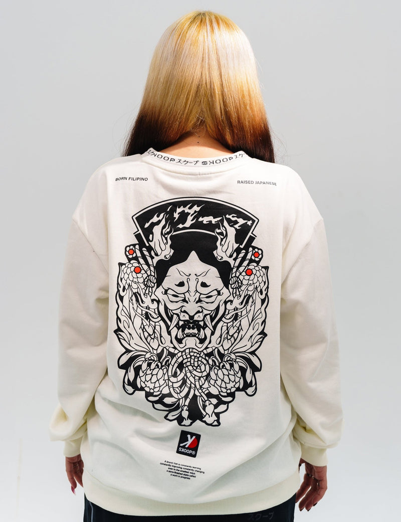 SKOOP® Sweater Hannya White - SKOOP