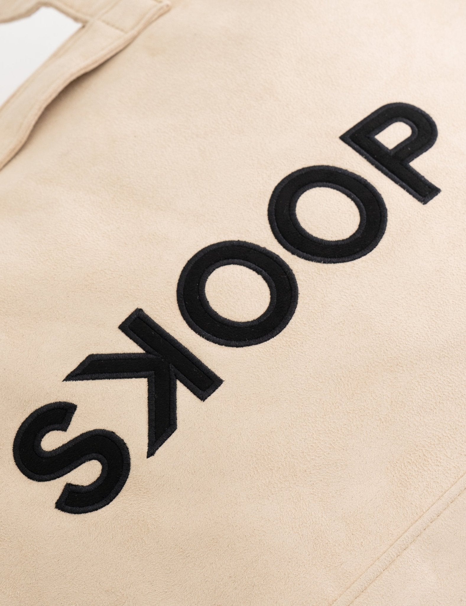 SKOOP® Kuufuku Suede Tote Bag Almond - SKOOP